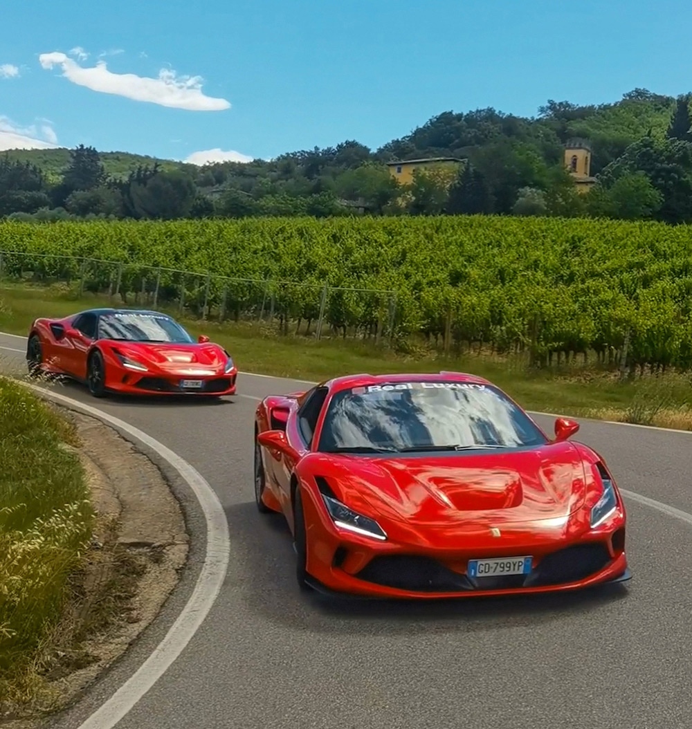 Three good reasons to rent a Ferrari in Tuscany